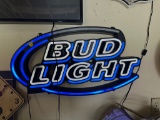 BUD LIGHT LIGHTED SIGN