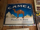 CAMEL TIN SIGN