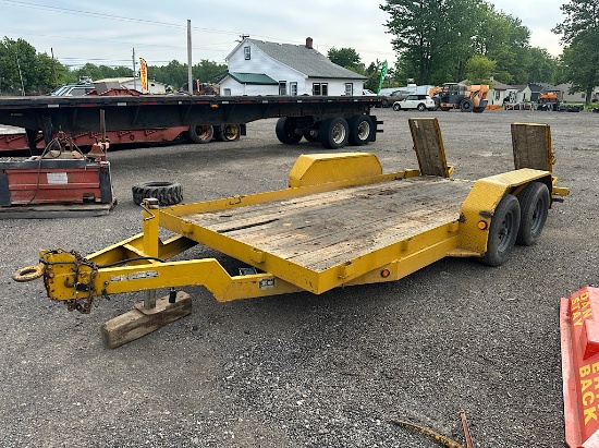 2005 CLEVELAND TANDEM AXLE EQUIPMENT TRAILER