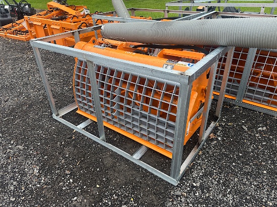 LANDHONOR SKID STEER DOUBLE DISCHARGE CONCRETE MIXER