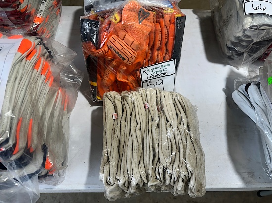 2 PACKS OF WORK GLOVES