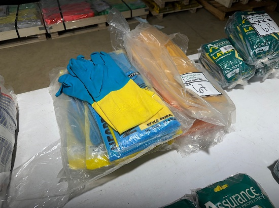 4 PACKS OF NEOPRENE GLOVES