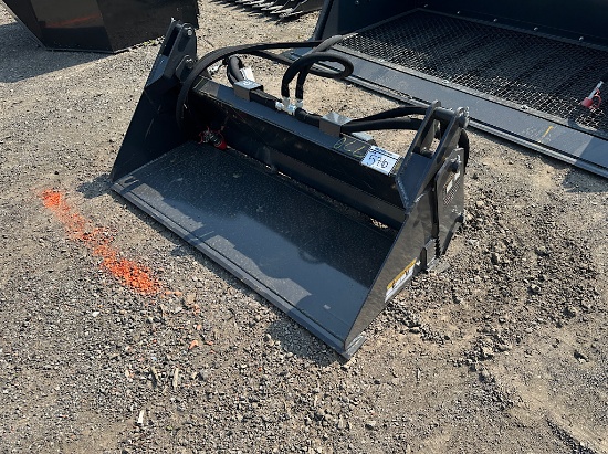 WOLVERINE 48" MINI SKID CLAMSHELL BUCKET