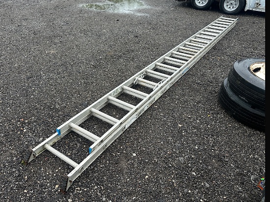 WERNER 35' ALUMINUM EXTENSION LADDER