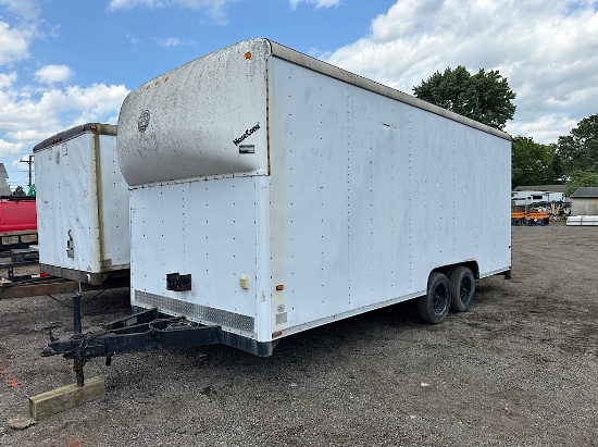 1996 WELLS CARGO 7.5'X20' ENCLOSED TRAILER