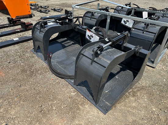 WOLVERINE 72" SMOOTH BOTTOM GRAPPLE BUCKET