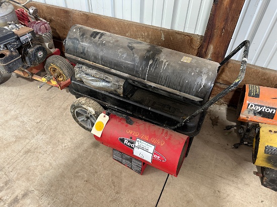 (2) TORPEDO HEATERS