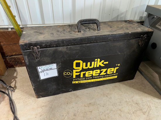 QWIK FREEZER PORTABLE PIPE FREEZING EQUIPMENT