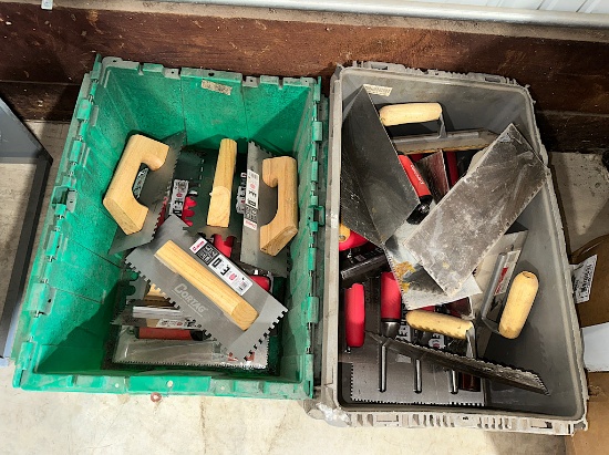 CONCRETE FINISHING TOOLS