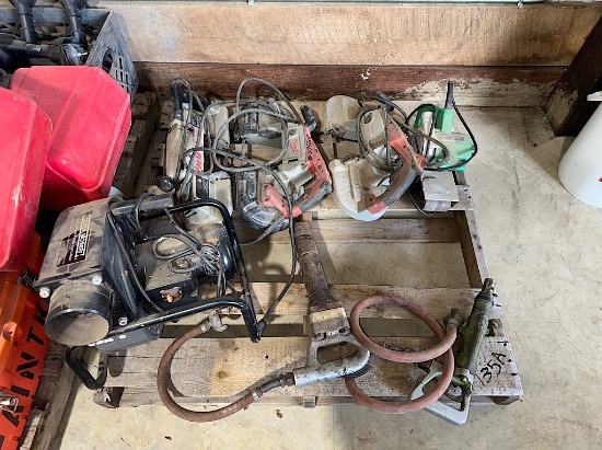 PALLET OF POWER TOOLS