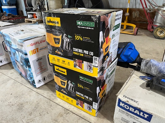 (2) WAGNER CONTROL PRO 130 AIRLESS PAINT SPRAYERS