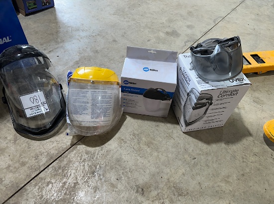ASSORTED FACE SHIELDS