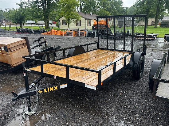2024 LINX 76"X12' LANDSCAPE TRAILER