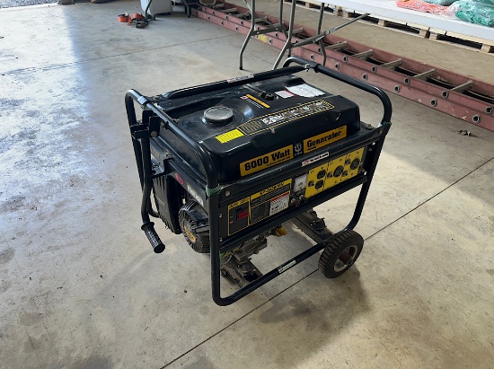 STEELE 6000 WATT GENERATOR