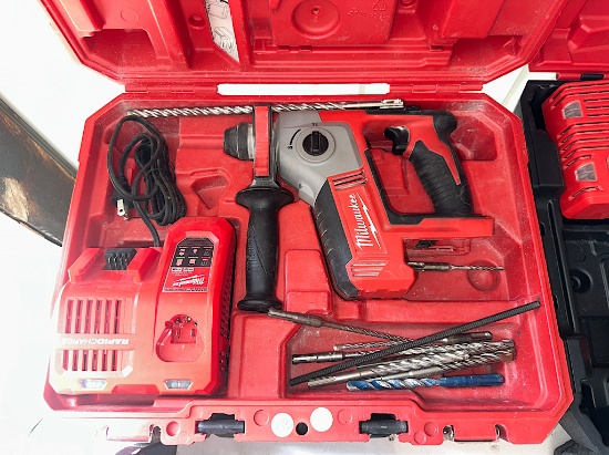 MILWAUKEE M18 CORDLESS 5/8" SDS PLUS ROTARY HAMMER