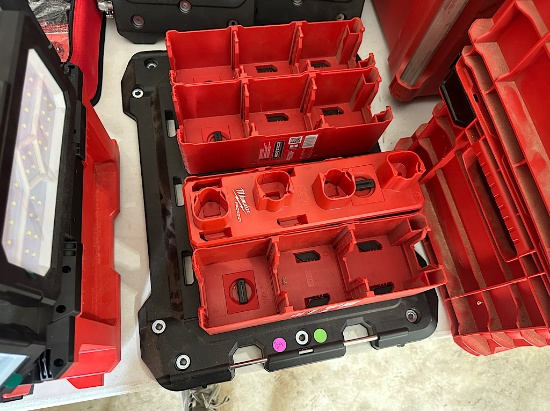 MILWAUKEE PACKOUT MOUNTING PLATE WITH ORGANIZERS
