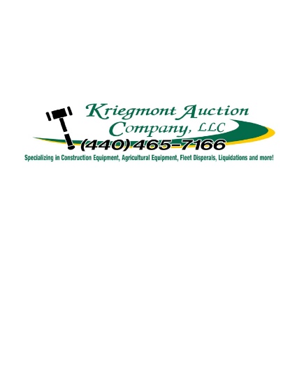 LATE SUMMER VIRTUAL EQUIPMENT AUCTION