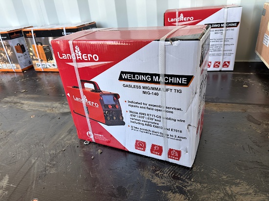 LANDHERO MIG-140 GASLESS MIG WELDER