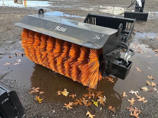 IRANCH 36" MINI SKID POWER BROOM