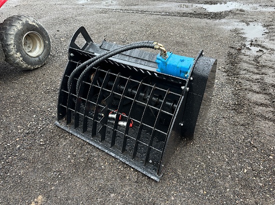 MINI SKID CONCRETE MIXER ATTACHMENT