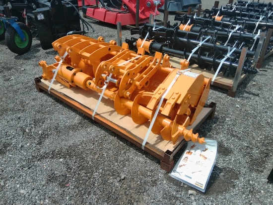 Mini Excavator Attachment Set GIYI