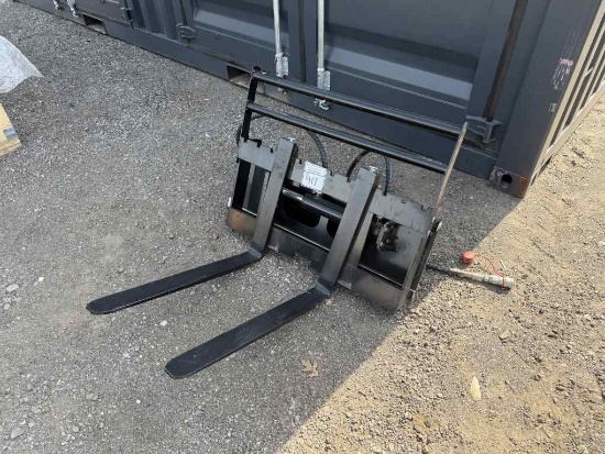 Giyi Mini Skid Power Side Shift Forks