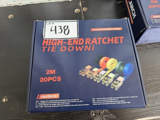 Sdlanch 20 Pc Ratchet Straps
