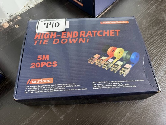 Sdlanch 20 Pc Ratchet Straps