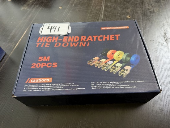 Sdlanch 20 Pc Ratchet Straps