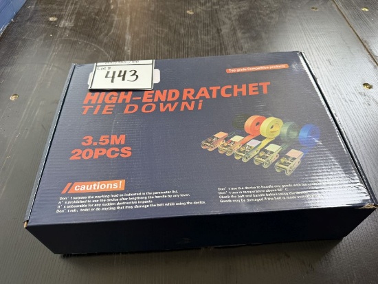 Sdlanch 20 Pc Ratchet Straps