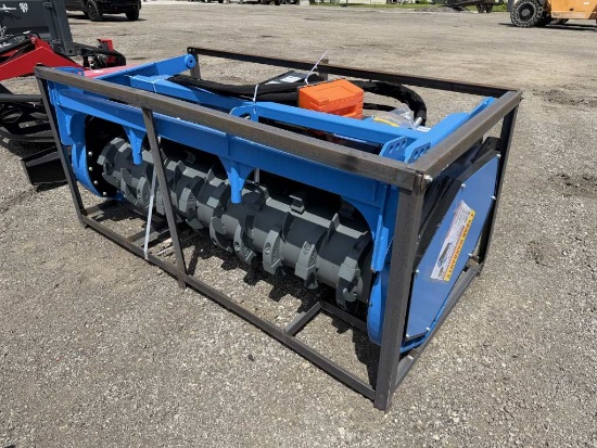Raytree Rmdm72 72" Skid Steer Drum Mulcher