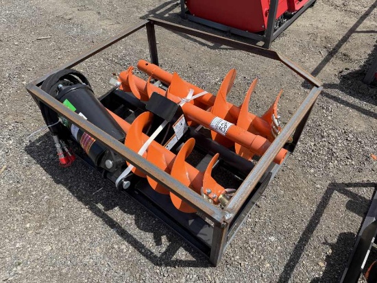 Raytree Rma42 Skid Steer Auger