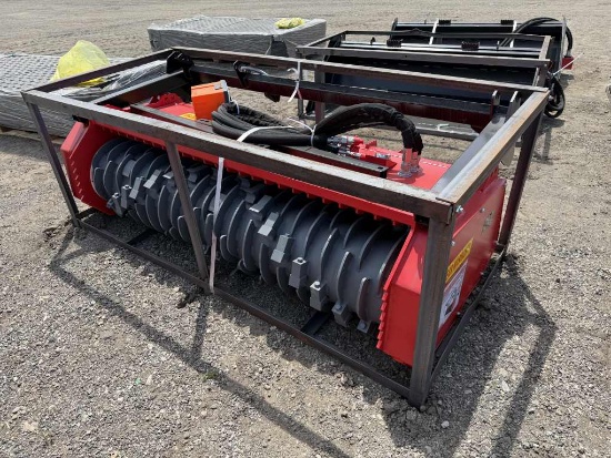 Raytree Rmbd72st 72" Skid Steer Drum Mulcher