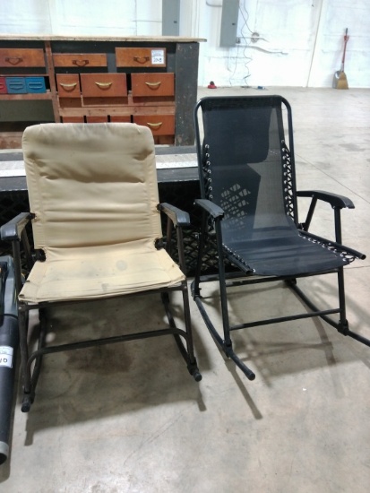FOLDING ROCKER CHAIRS