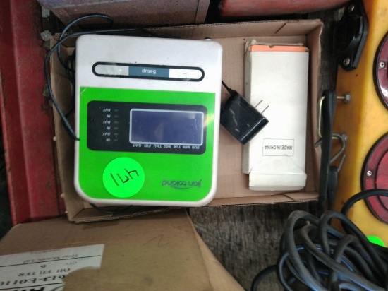 Lathem time clock & cards