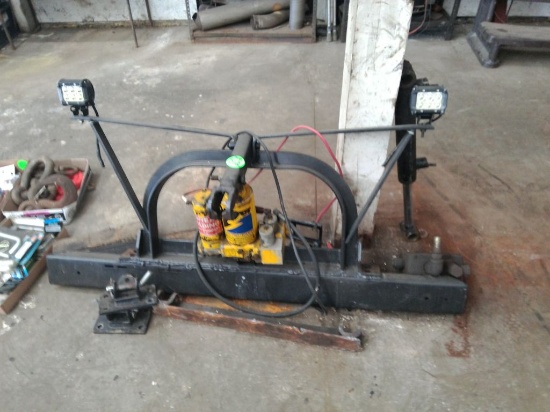 Meyer snow plow control for Jeep