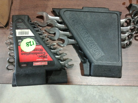 12 Pt. SAE Craftsman Wrench Combo Set