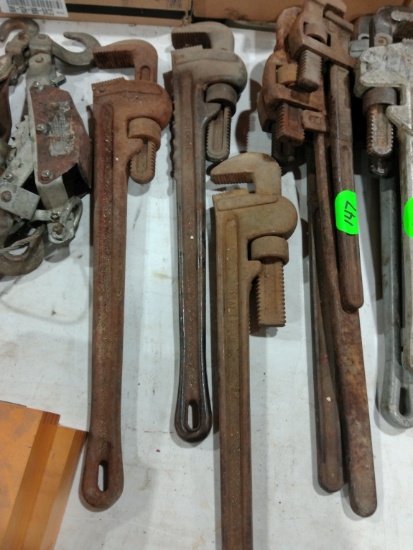 Assort. Pipe Wrenches