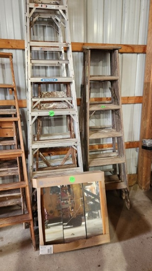 2 Werner Aluminum Ladders