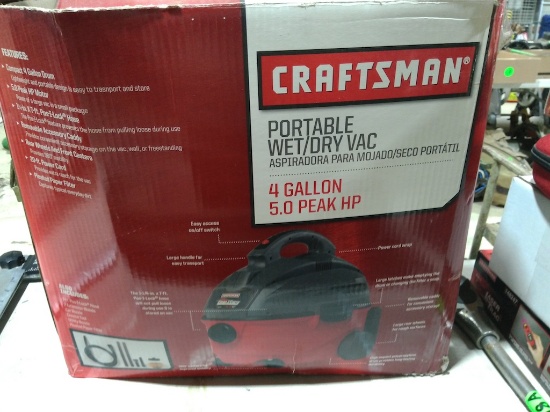 Craftsman 4 Gallon Shop Vac