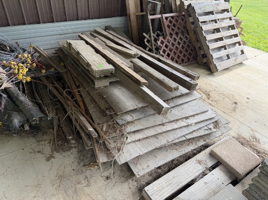 Pallet of Used Plywood
