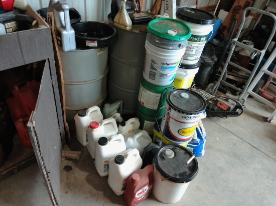 Used Oil Drums and Buckets