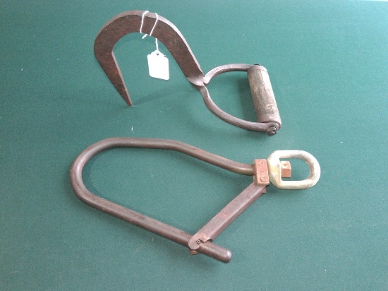 Vintage Hay Hook + Clip