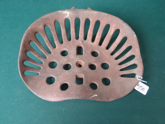 11" x 14" Cast Iron Tractor Seat