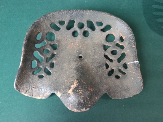 16" wide x 15" Cast Iron Tractor Seat