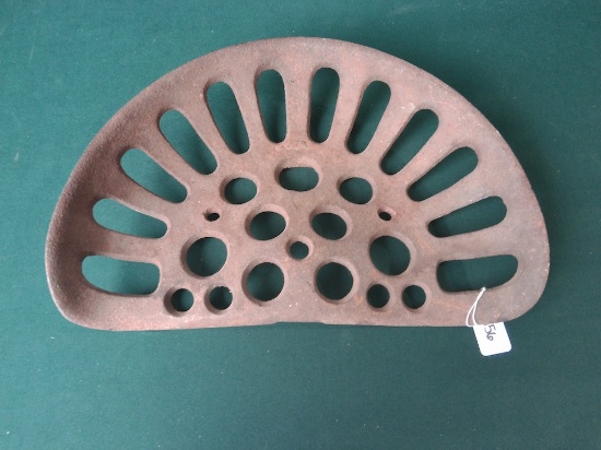 16.5" x 11" Cast Iron Tractor Seat