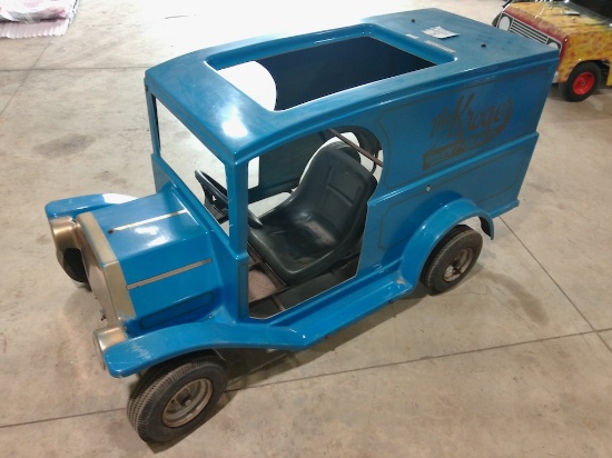 CUSTOM FORD DELIVERY VAN THEMED GO KART