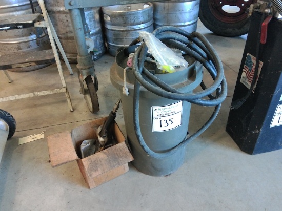 Sandblast Pot with Accessories