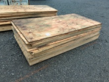 (25) 4'X8'X3/4" GROUND PROTECTION BOARDS