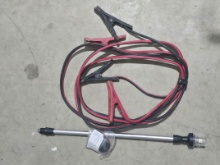 light & jumper cables